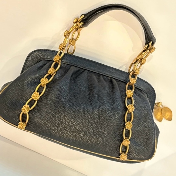 Dolce & Gabbana Handbags - UNICORN Beautiful Dolce & Gabbana Gold Rose Chain Detail